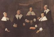 Frans Hals Regentesses of the Old Men's Almshouse in Haarlem (mk08) USA oil painting reproduction